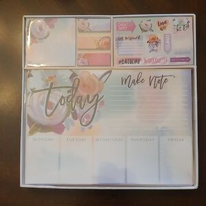 Recollections Floral Home Office Planner - Multicolor